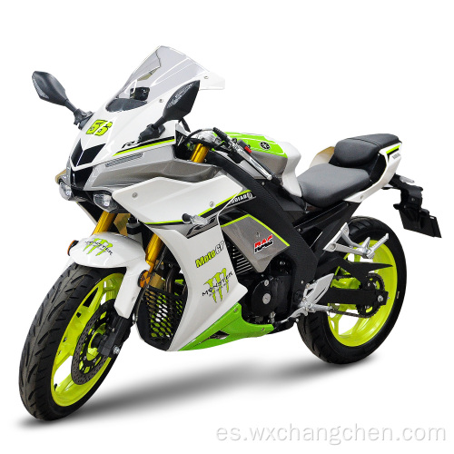 Gasolina de alta velocidad 400cc Alta potencia Adultos Scooter Motocicletas de alta velocidad